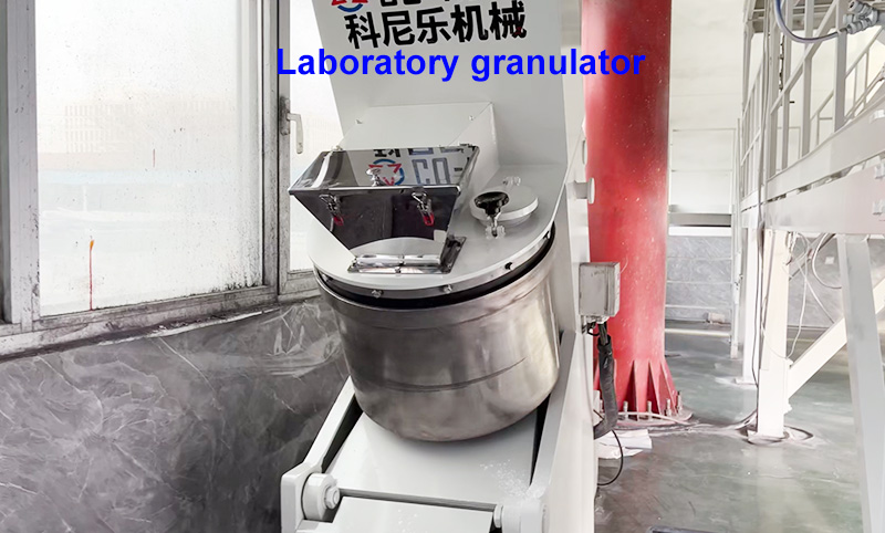 Magnesium hydroxide raw materials + binder = wet granulation process